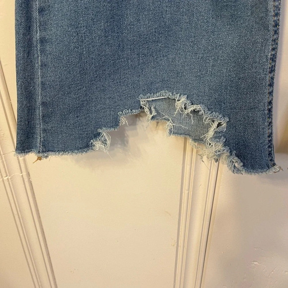 TINSELTOWN Pull On Flare Jeans Light Wash Daisy Jones Trending 70s Stretch SZ 11 - Picture 8 of 10